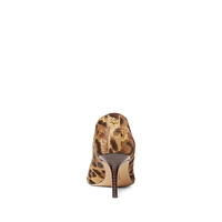 Lanette Leopard-Print Faux Fur Pumps