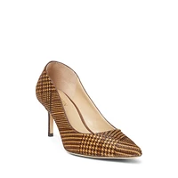 Lanette Glen Plaid Calf Hair Pumps