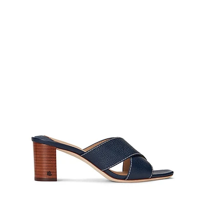 Freddi Tumbled Leather Sandals