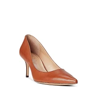 Lanette Full-Grain Leather Pumps