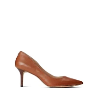 Lanette Full-Grain Leather Pumps