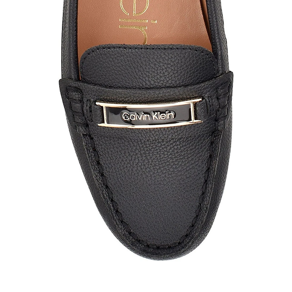 Women's Levonne Logo-Ornament Loafer Flats