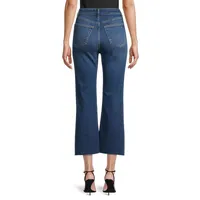 Casey High-Rise Ankle Flare Step-Hem Jeans