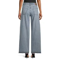 Sofie Two-Tone Wide-Leg Jeans