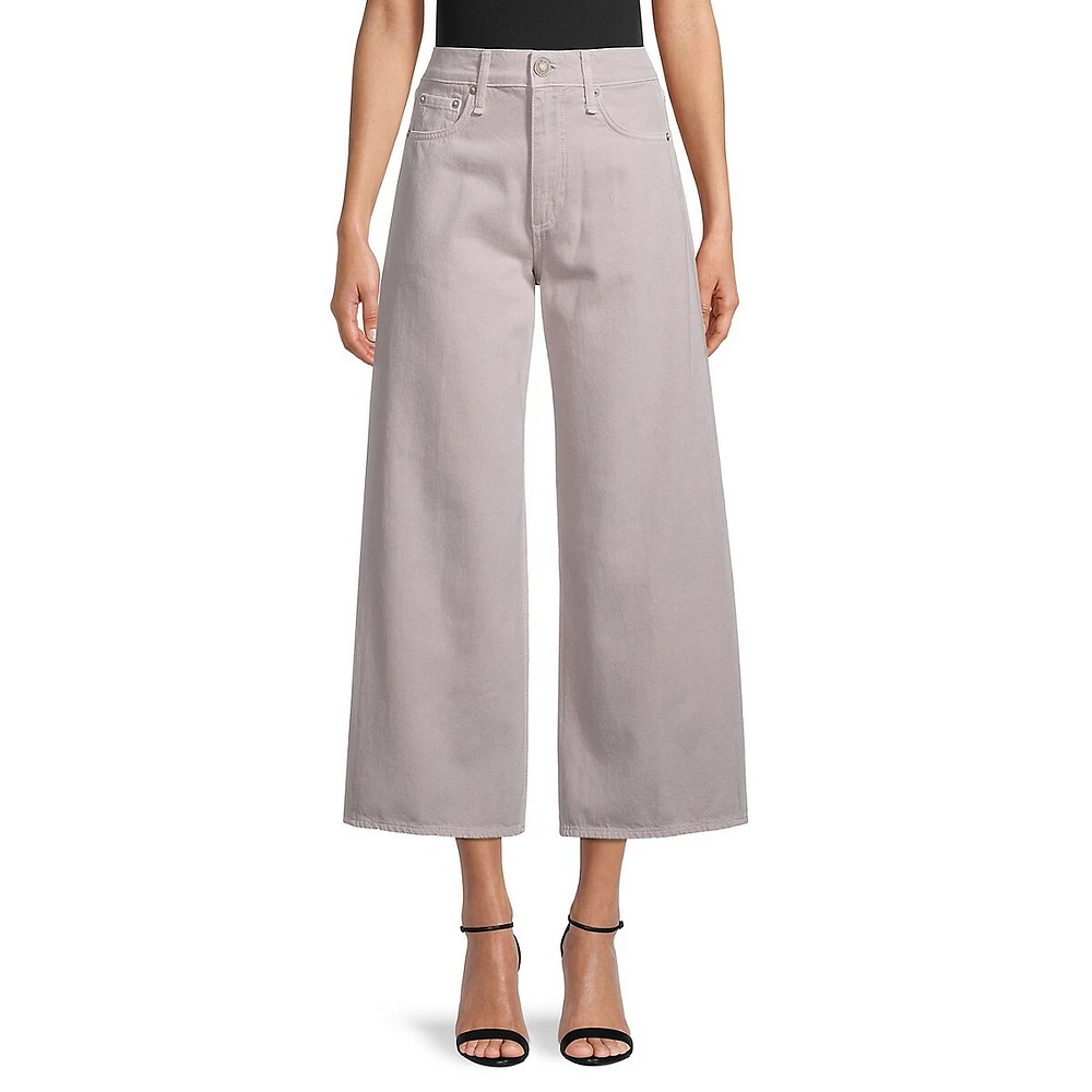 Andi Wide-Leg Cropped Jeans