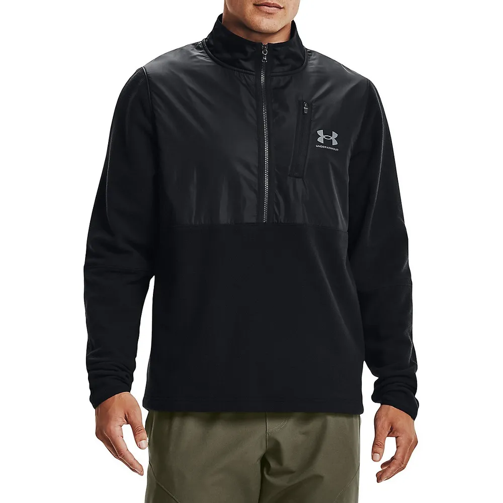 UA ColdGear Infrared Half Zip sweater for men – Soccer Sport Fitness