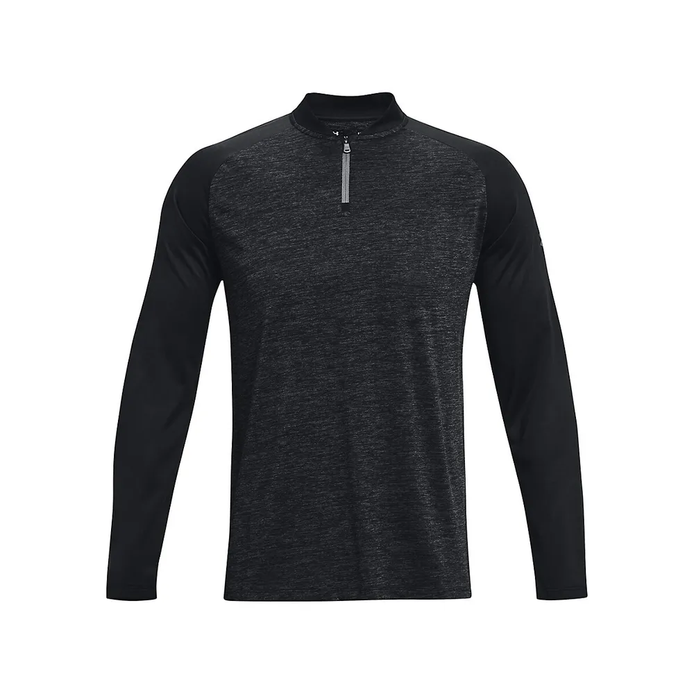 UA Tech 2.0 One-Fourth-Zip Loose Knit Top