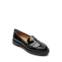 Kacey Patent Leather Penny Loafers