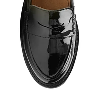 Kacey Patent Leather Penny Loafers