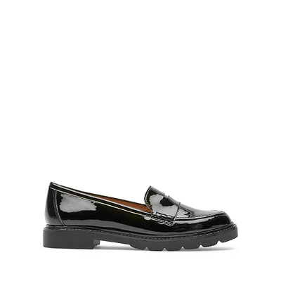 Kacey Patent Leather Penny Loafers