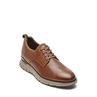 TM Sport Plain-Toe Leather Casual Shoes