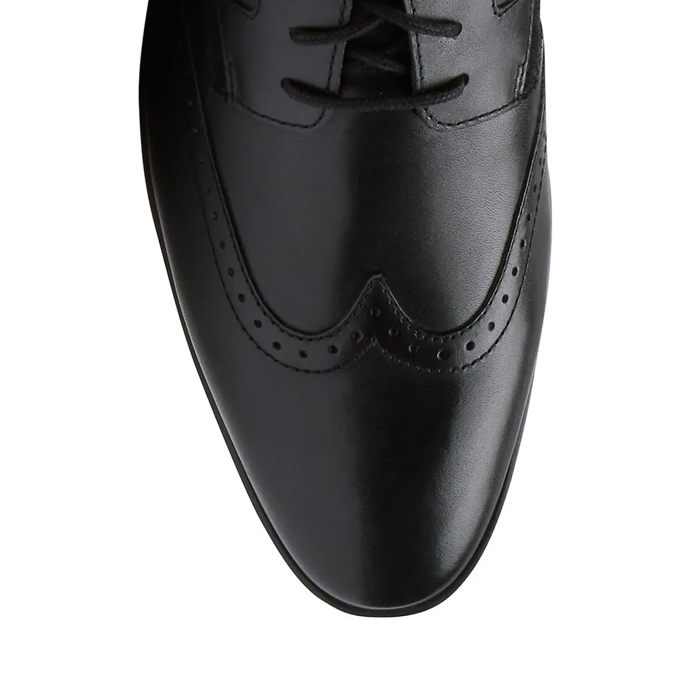 Somerset Wingtip Leather Derby Shoes