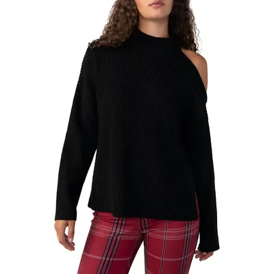 Cut It Out Relaxed-Fit Sweater