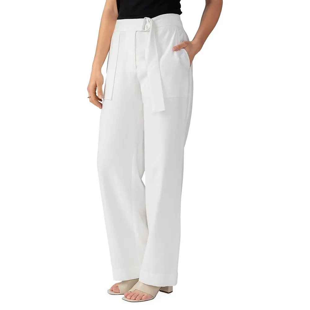 Serene D-Ring Belted Trousers