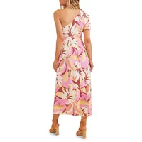 Botanica Kali One-Shoulder Dress
