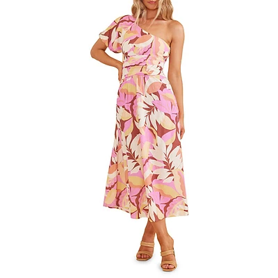 Botanica Kali One-Shoulder Dress