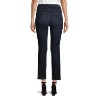 Mari High Rise Slim Straight Jeans