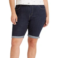 Classic Bermuda Jean Shorts - Lapis Royal