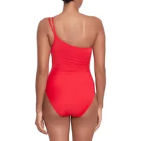 Double-Strap One-Piece Swimsuit