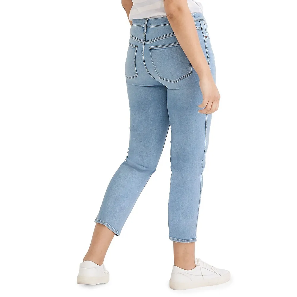 Abell Wash Mid-Rise Stovepipe Jeans