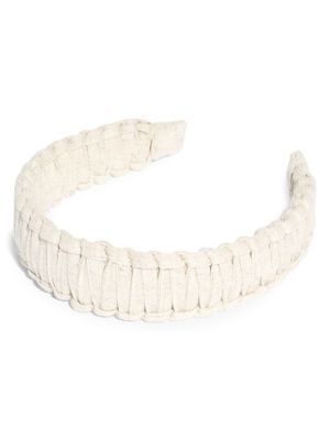 Macramé Interlocked Linen Headband