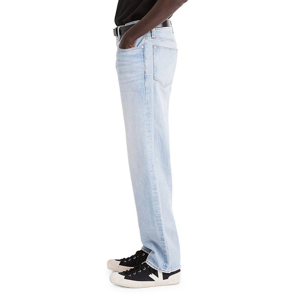 Vintage-Style Straight Jeans