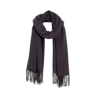 (Re)Sourced Fringed Scarf