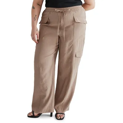 Pantalon cargo Softdrape