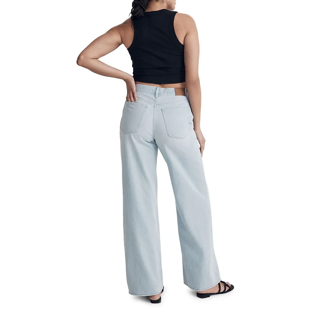 High-Rise Superwide-Leg Jeans