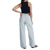 High-Rise Superwide-Leg Jeans