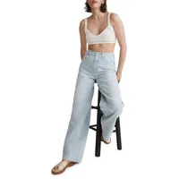 High-Rise Superwide-Leg Jeans