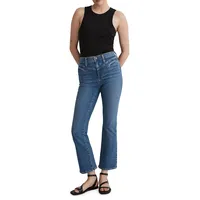 The Perfect Vintage Saywell Wash Flare Jeans