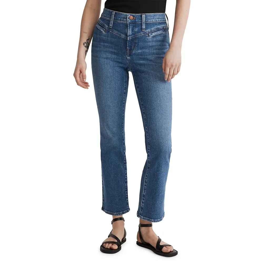 Madewell The Perfect Vintage Saywell Wash Flare Jeans