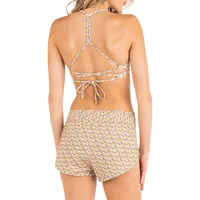 City Block Print Swim Shorts