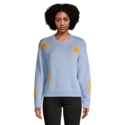 Zoey Sunshine Crewneck Sweater