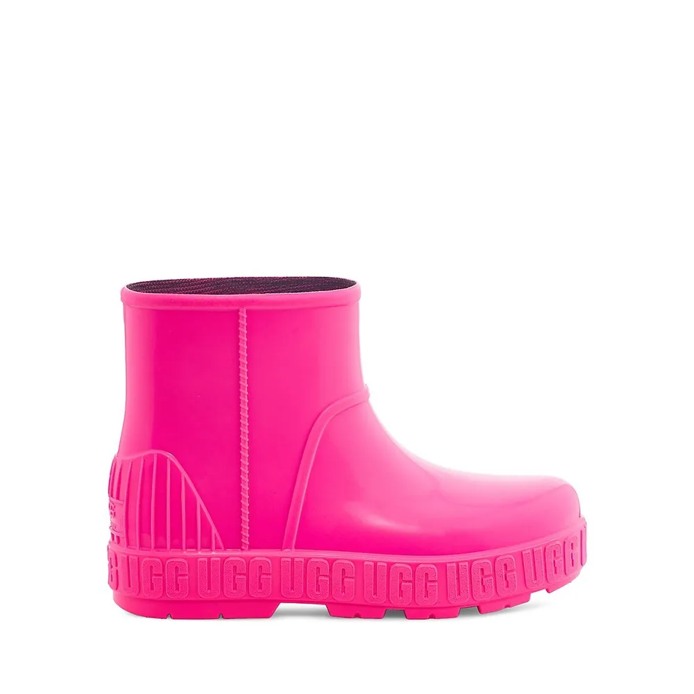 sheepskin lined rain boots