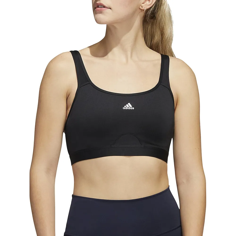 Buy adidas Womens TLRD Impact Aeroready Luxe High Support Sports Bra Black