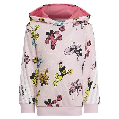 ​Little Girl's Adidas x Disney Mickey Mouse Hoodie
