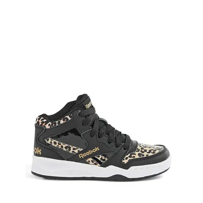 Girl's BB4500 Leopard-Print Court Shoes