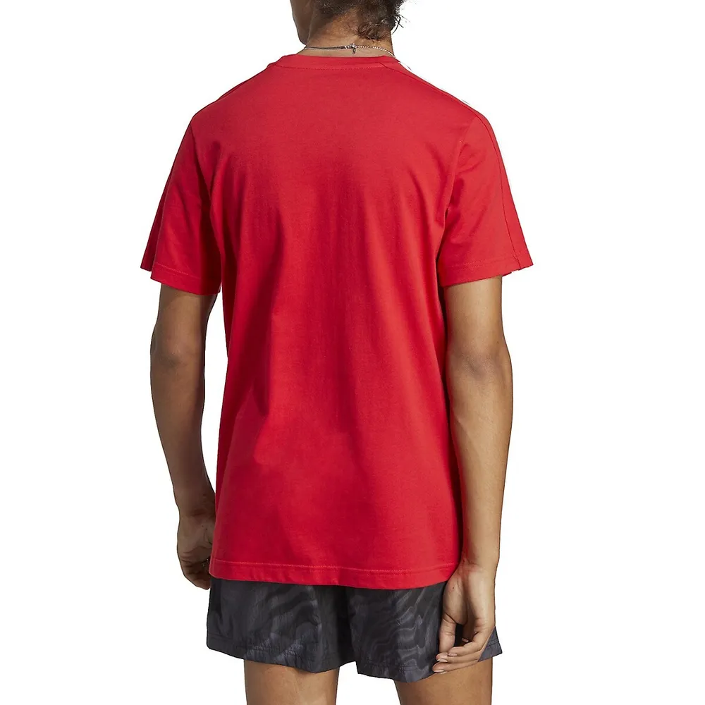 Essentials Single Jersey 3-Stripes T-Shirt