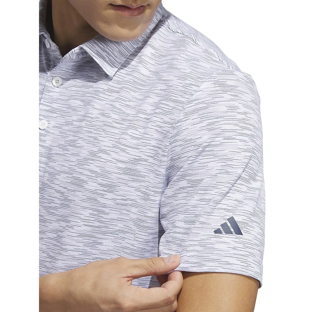 Versatile Textured Polo Shirt
