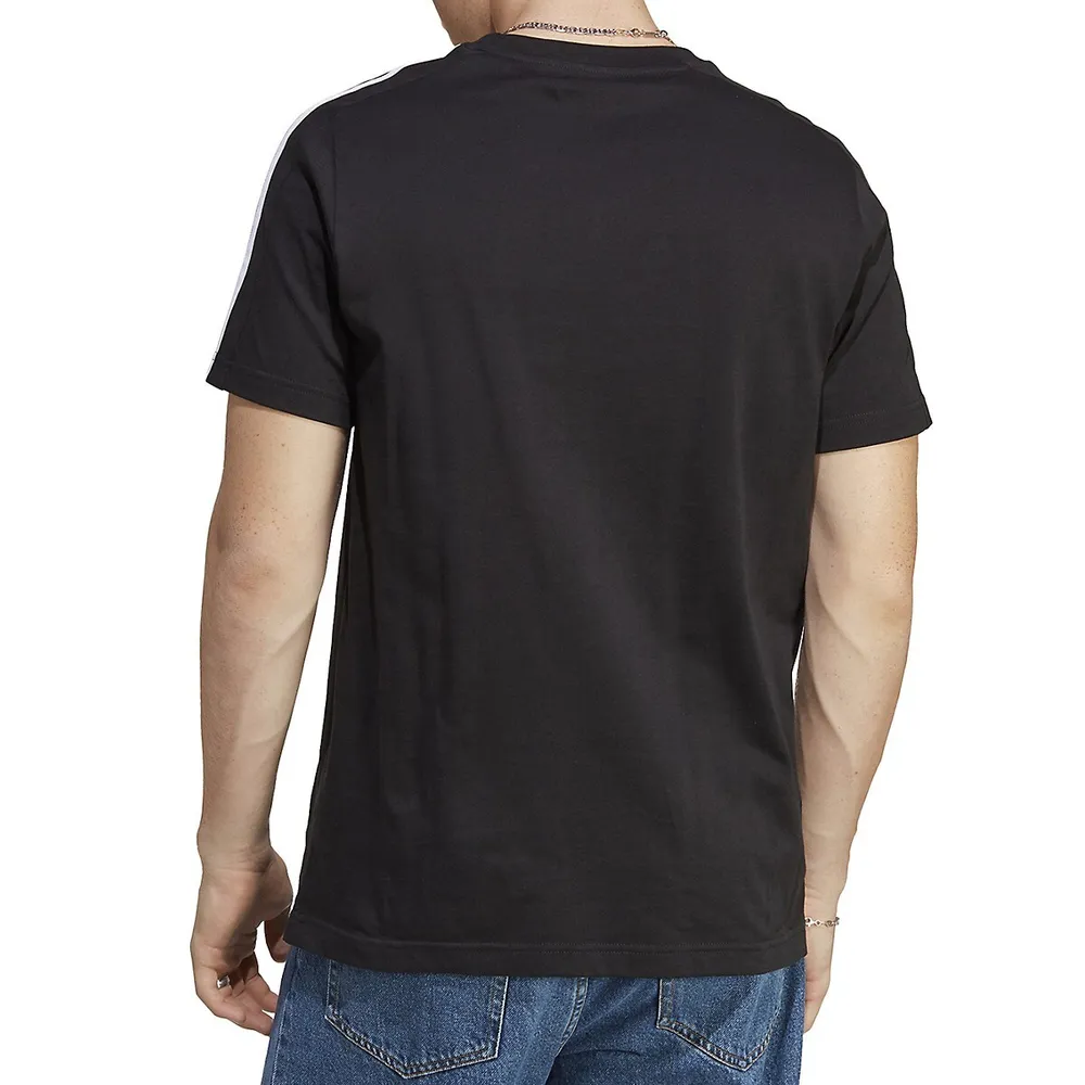 Essentials Single Jersey 3-Stripes T-Shirt