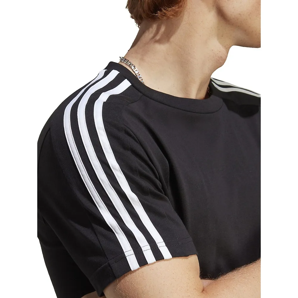 Essentials Single Jersey 3-Stripes T-Shirt