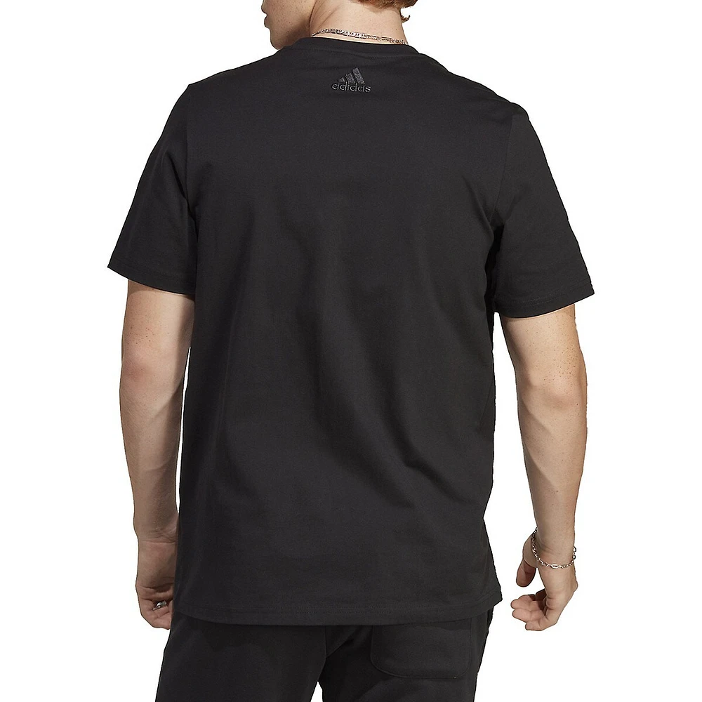 T-shirt avec grand logo Essentials