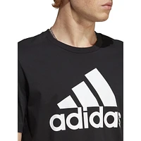 T-shirt avec grand logo Essentials