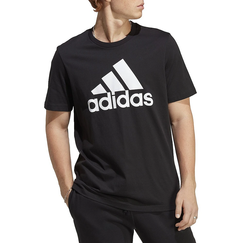 T-shirt avec grand logo Essentials