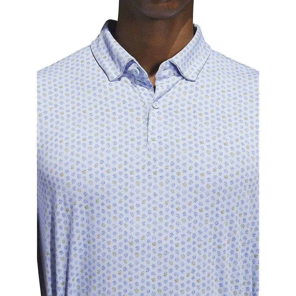 Go-To Print Polo Shirt