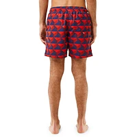 Printed Quick-Dry Swim Shorts