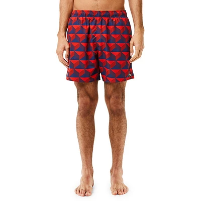 Printed Quick-Dry Swim Shorts