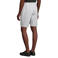 Pull-On Heathered Jersey Shorts